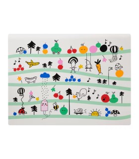 زیر بشقابی ایکیا مدل GRÖNFINK سایز 30x40