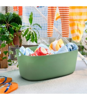 سبد لندری ایکیا مدل TORKIS رنگ سبز