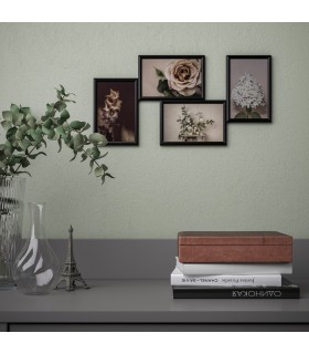 ست ۴ عددی پوستر ایکیا مدل YLLEVAD طرح گل