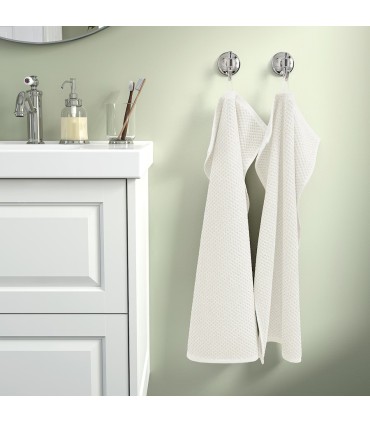 حوله ایکیا مدل GULVIAL سایز 40x70 رنگ سفید