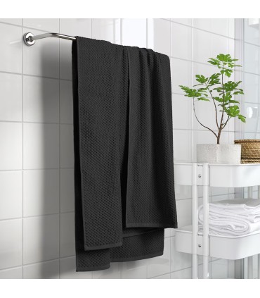 حوله مشکی ایکیا مدل GULVIAL سایز 150x100