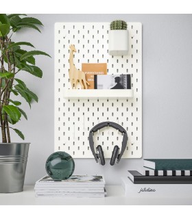 صفحه پگ بورد سفید ایکیا مدل SKÅDIS سایز36x56