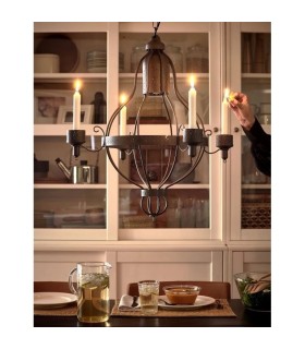 لوستر مشکی ایکیا مدل APPELVIKEN