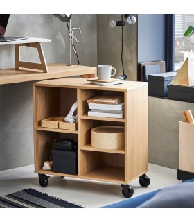 شلف یونیت چرخ دار ایکیا مدل RÅVAROR