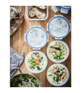 ظرف نگهدارنده درب دار ایکیا مدل IKEA 365+  سایز 6 سانتیمتری