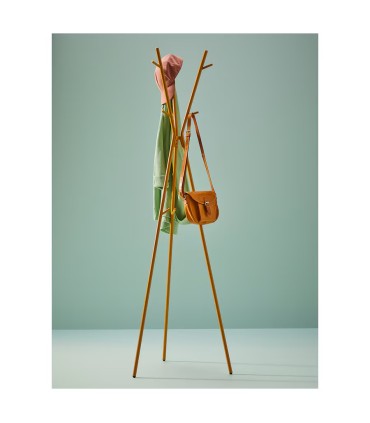 چوب لباسی ایکیا مدل EKRAR زرد تیره