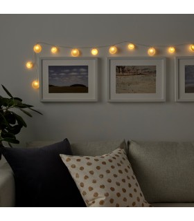 ریسه LED دوازده لامپی ایکیا مدل GOKVÄLLÅ