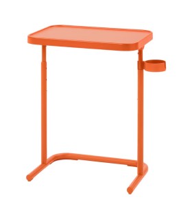 میز لپ تاپ ایکیا مدل  BJÖRKÅSEN رنگ نارنجی