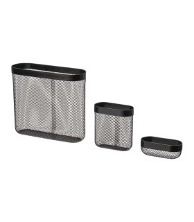 ست 3 تایی بسکت پگ بورد ایکیا مدل SKÅDIS مشکی