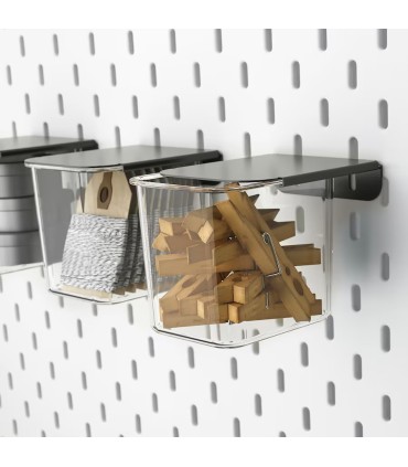 ست 3 تایی باکس پگ برد ایکیا مدل SKÅDIS مشکی