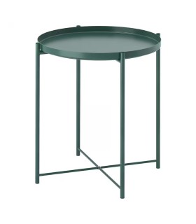 میز عسلی ایکیا مدل GLADOM سبز تیره