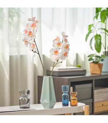 شاخه گل ارکیده سفید ایکیا مدل SMYCKA
