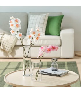 شاخه گل ارکیده سفید ایکیا مدل SMYCKA