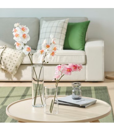 شاخه گل ارکیده سفید ایکیا مدل SMYCKA