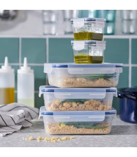 ست 3 تایی ظروف نگهدارنده غذا ایکیا مدل IKEA 365+ یک لیتری