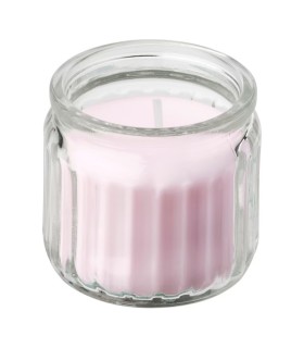 شمع معطر ایکیا مدل LUGNARE صورتی