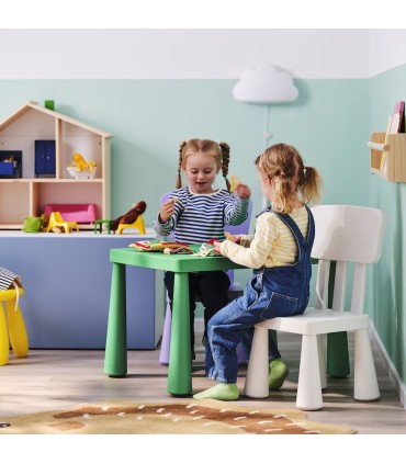 میز تحریر کودک ایکیا مدل MAMMUT رنگ سبز