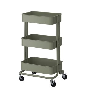 ترولی ایکیا مدل RASKOG رنگ سبز