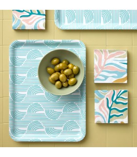 سینی ایکیا مدل SLÖJSTJÄRT سایز 28x37 سانتی متر