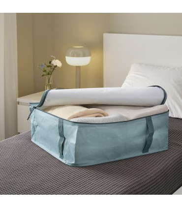 جعبه ذخیره سازی فیروزه ایی ایکیا مدل SÄCKKÄRRA