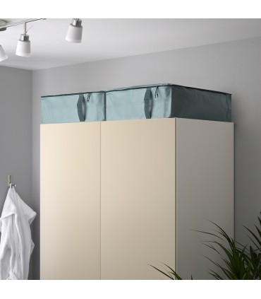 جعبه ذخیره سازی فیروزه ایی ایکیا مدل SÄCKKÄRRA