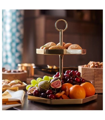 استند سرو طلایی ایکیا مدل GOKVÄLLÅ