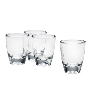 استکان کوچک ایکیا مدل HUMLAFISK ست ۴ تایی