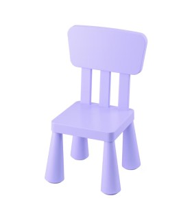 صندلی کودک ایکیا مدل MAMMUT بنفش روشن