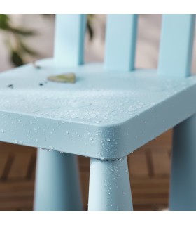 صندلی کودک ایکیا مدل MAMMUT آبی روشن