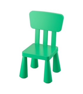 صندلی کودک ایکیا مدل MAMMUT سبز روشن