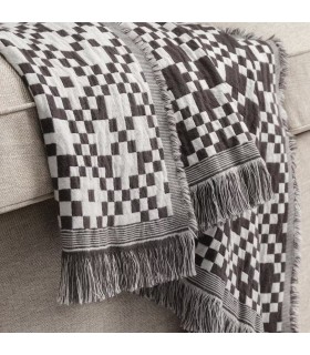 پتو و رو انداز ایکیا مدل GINSTSÄCKMAL سایز 130x170