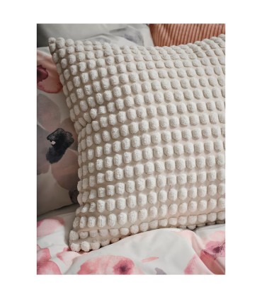 کاور کوسن ایکیا مدل SVARTPOPPEL رنگ سفید