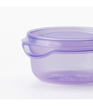 ست ۳ تایی ظروف نگهدارنده ایکیا مدل PRUTA رنگ یاسی