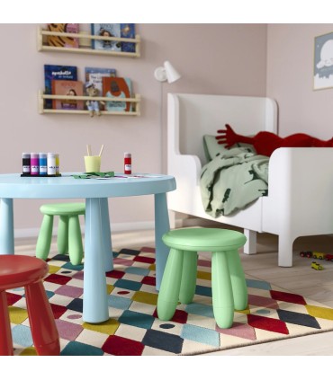 چهار پایه کودک ایکیا مدل MAMMUT سبز روشن