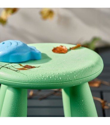 چهار پایه کودک ایکیا مدل MAMMUT سبز روشن