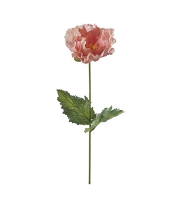 شاخه گل خشخاش ایکیا مدل SMYCKA نارنجی