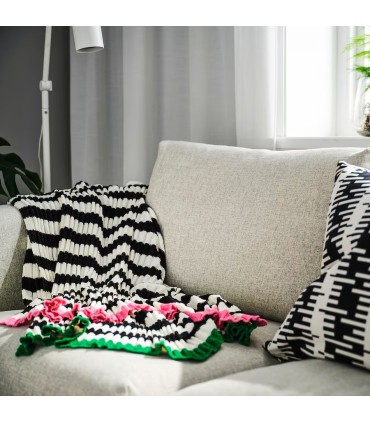 پتو و رو انداز ایکیا مدل MOSSMOTT سایز 130x170