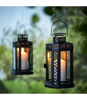 فانوس ایکیا مدل ENRUM رنگ مشکی