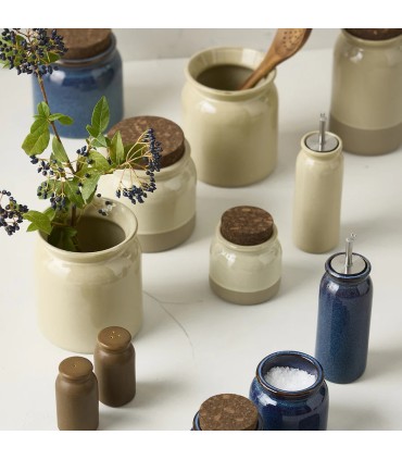 ظرف روغن و آبلیمو ایکیا مدل BRUGDHAJ رنگ آبی