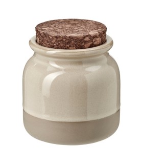 بانکه سرامیکی ایکیا مدل BRUGDHAJ رنگ بژ