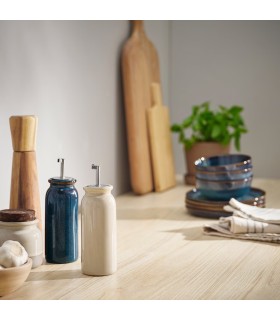 ظرف روغن و آبلیمو ایکیا مدل BRUGDHAJ رنگ بژ