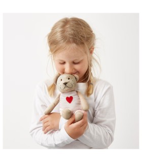 عروسک خرس صورتی ایکیا مدل FABLER BJÖRN