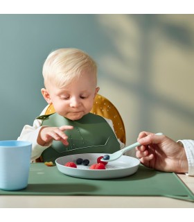 پیشبند نوزاد ایکیا مدل GULDVÄVARE