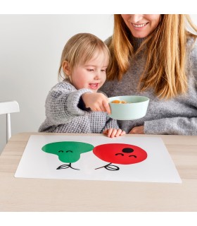 زیر بشقابی کودک ایکیا مدل GRÖNFINK سایز 30x40