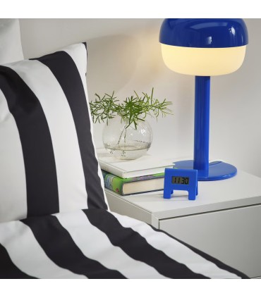 ساعت رومیزی آلارم دار ایکیا مدل KUPONG آبی روشن