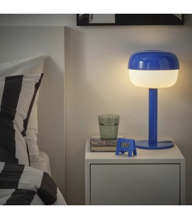 ساعت رومیزی آلارم دار ایکیا مدل KUPONG آبی روشن