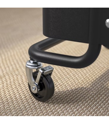 ترولی ایکیا مدل RASKOG رنگ مشکی سایز کوچک