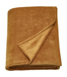 پتو و روتختی ایکیا مدل TRATTVIVA سایز 150x250 قهوه ایی زرد