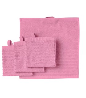 حوله ایکیا مدل VÅGSJÖN ست 4 تایی رنگ صورتی