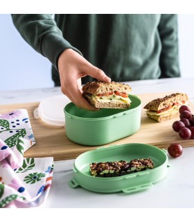 ظرف غذای ۲ طبقه ایکیا مدل UTBJUDA سبز